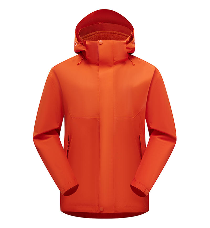 始祖同款高性价比全热封压胶三合一冲锋衣YG-6688YL